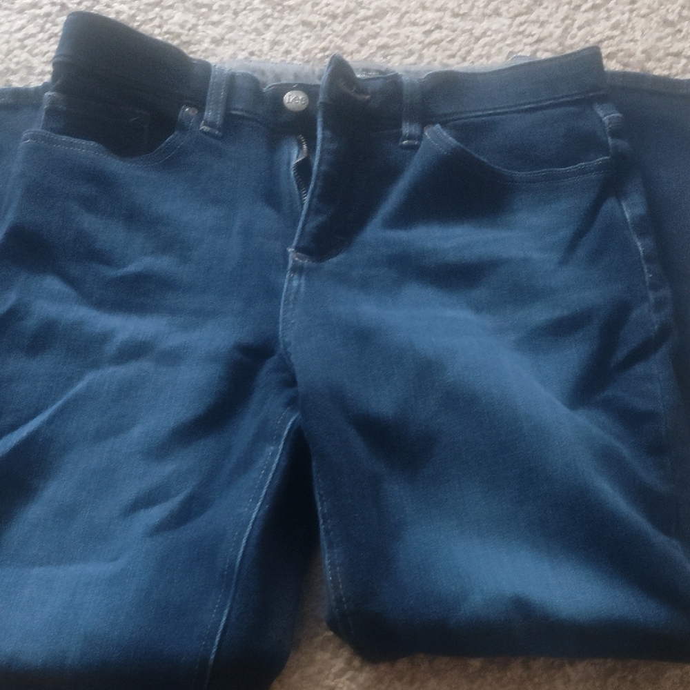 Lee Dark Blue Women's Straight Leg Jeans